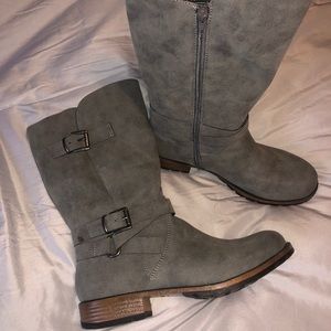 Calf length boots